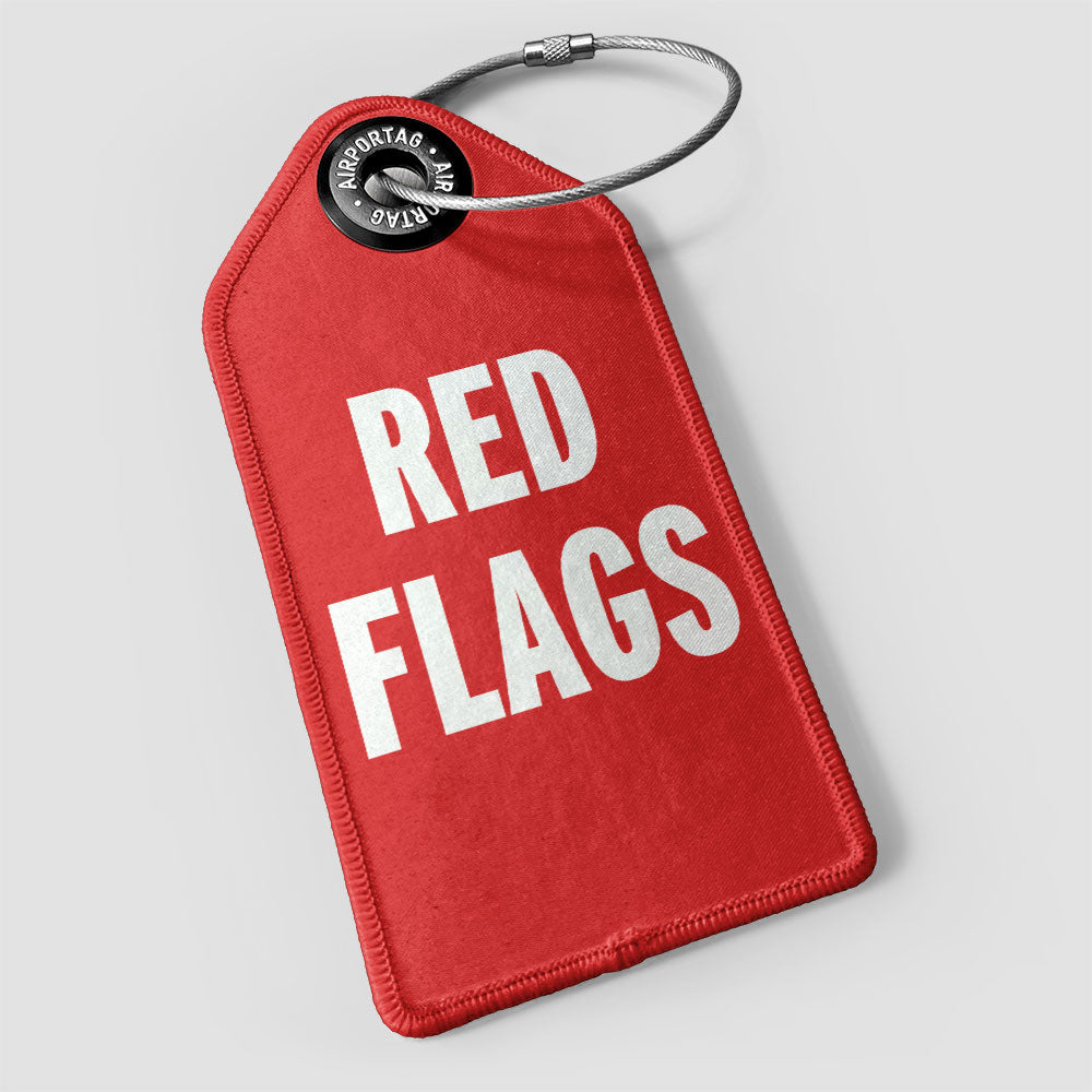 Red Flags - Luggage Tag