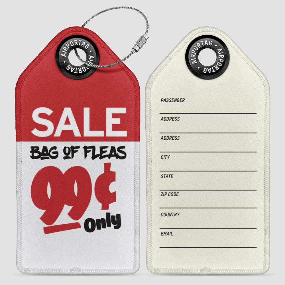 Bag of Fleas - Luggage Tag