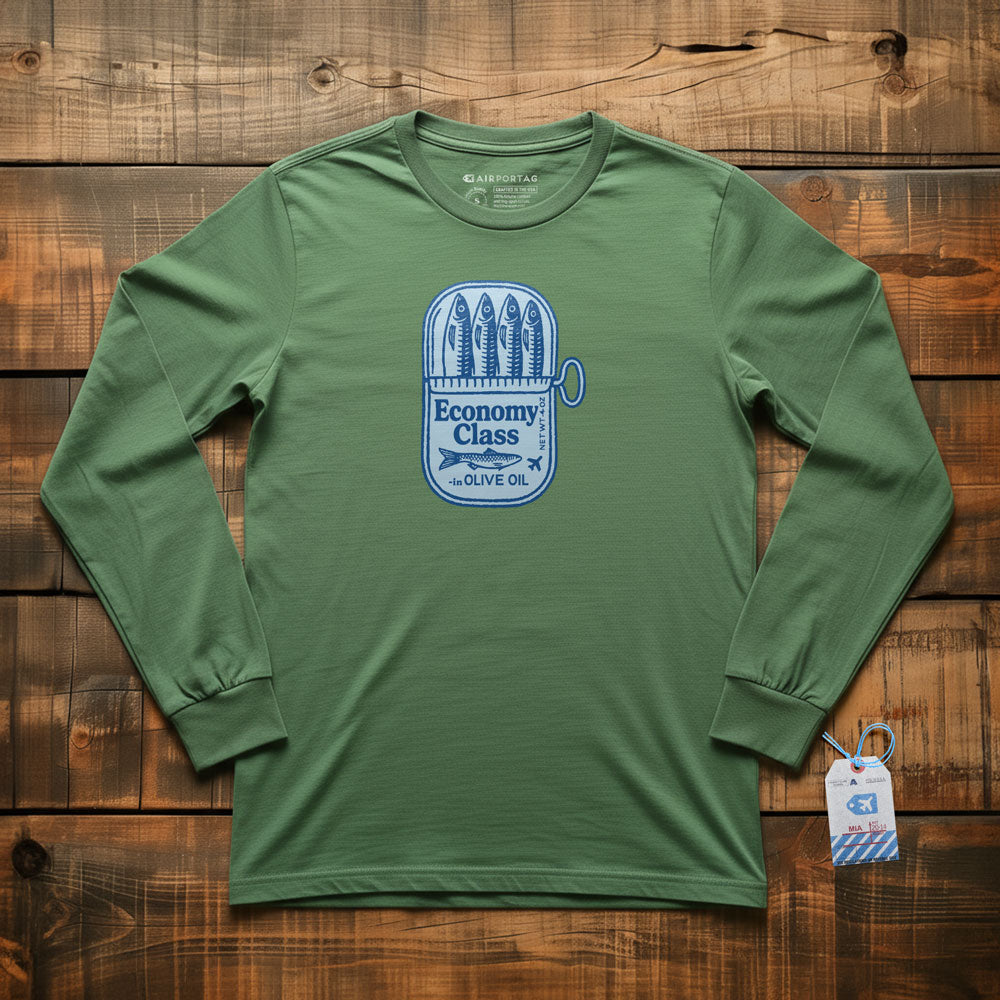 Sardines Economy Class - Long Sleeve T-Shirt