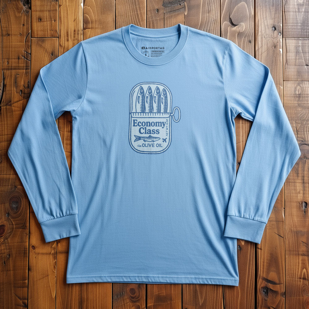 Sardines Economy Class - Long Sleeve T-Shirt