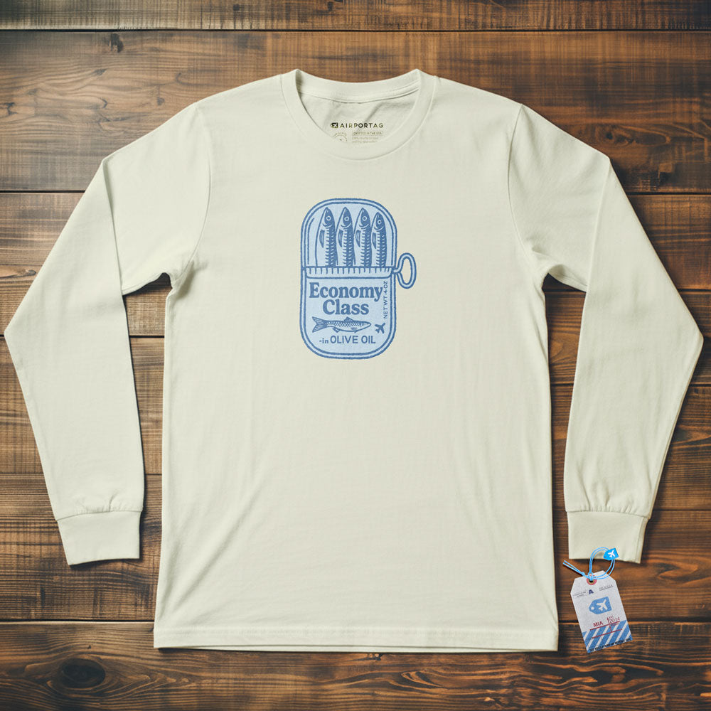 Sardines Economy Class - Long Sleeve T-Shirt