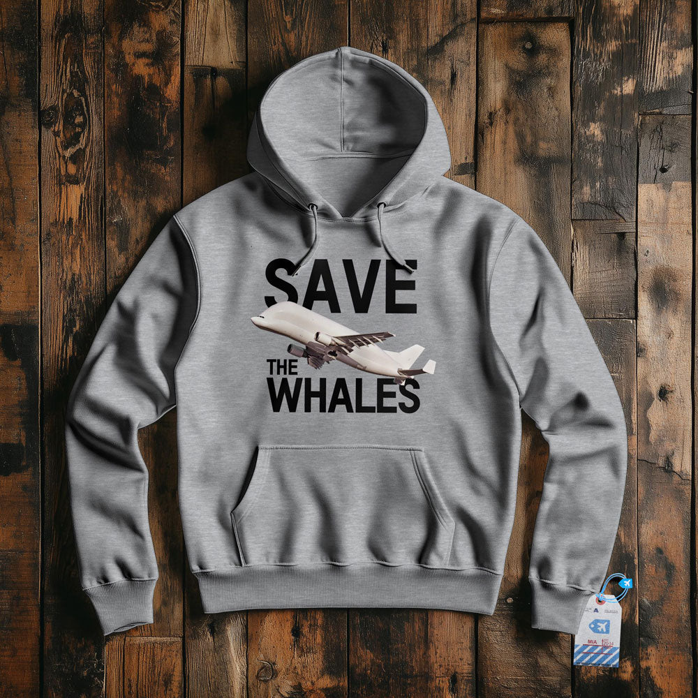 Save The Whales - Pullover Hoodie