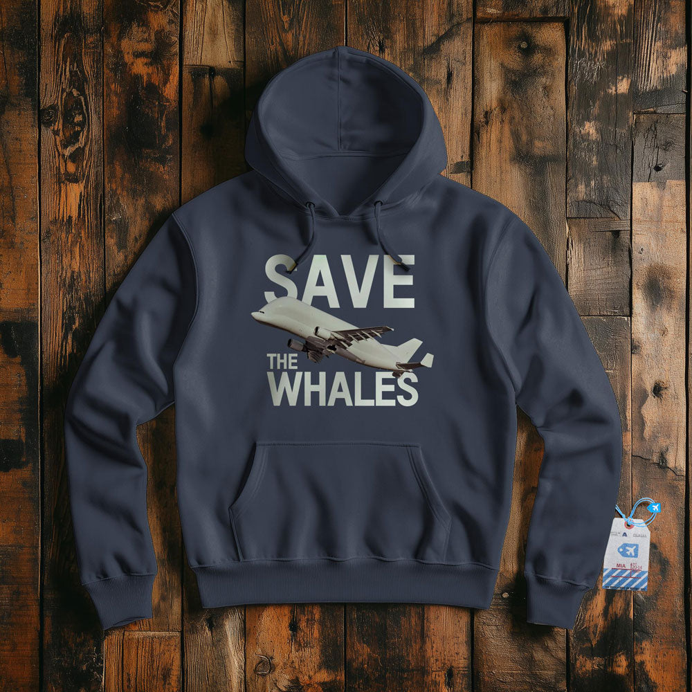 Save The Whales - Pullover Hoodie