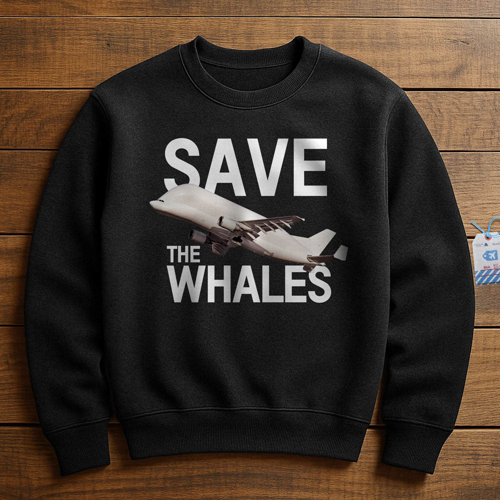 Save The Whales - Sweatshirt