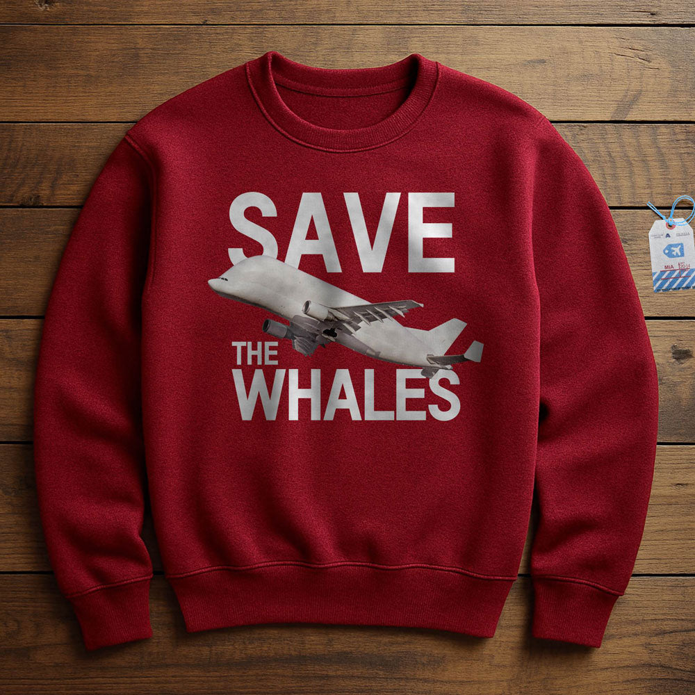 Save The Whales - Sweatshirt