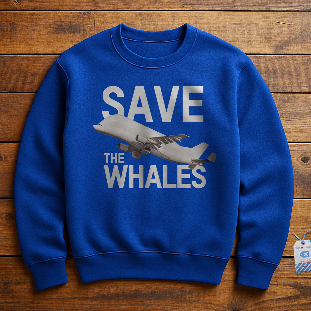Save The Whales - Sweatshirt