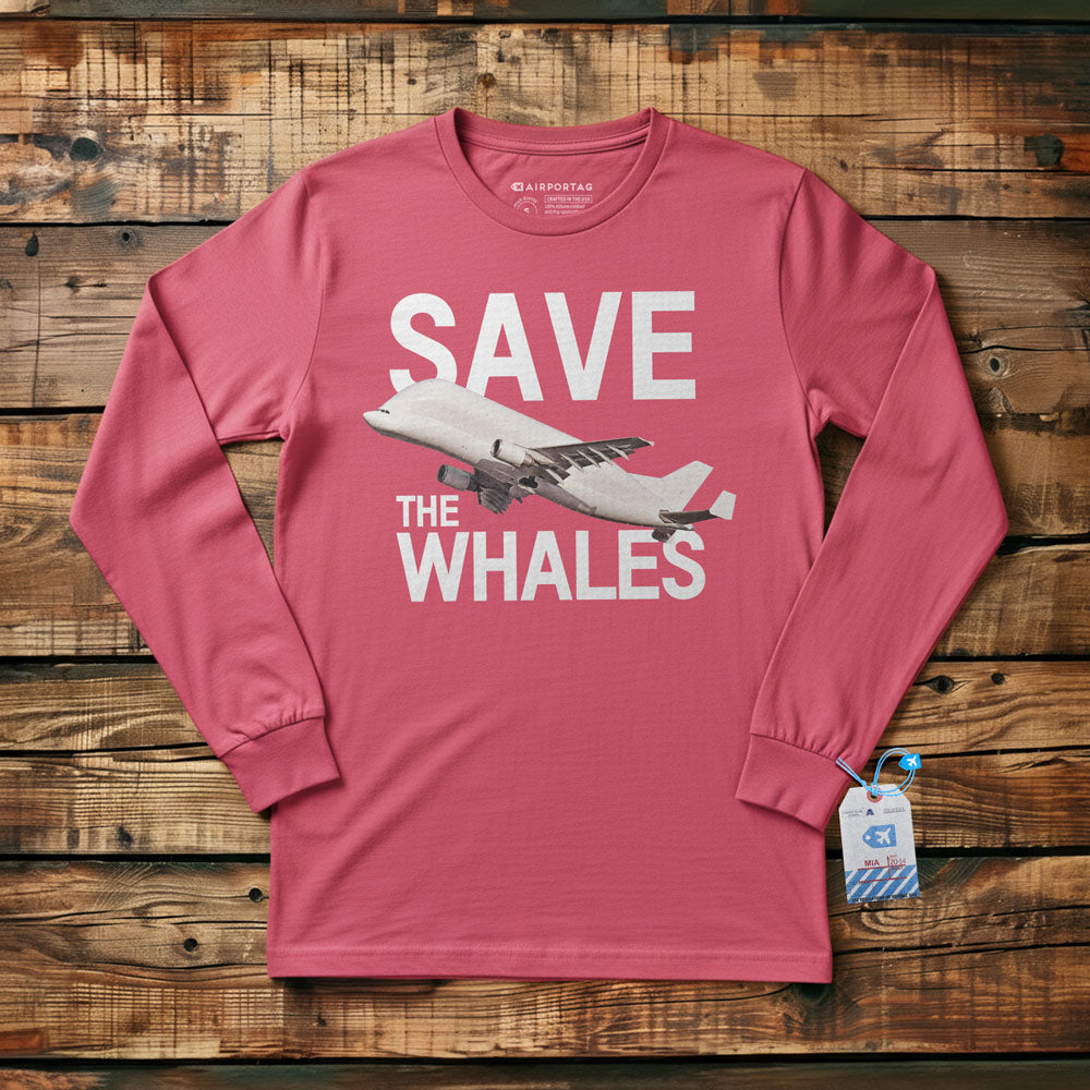 Save The Whales - Long Sleeve T-Shirt