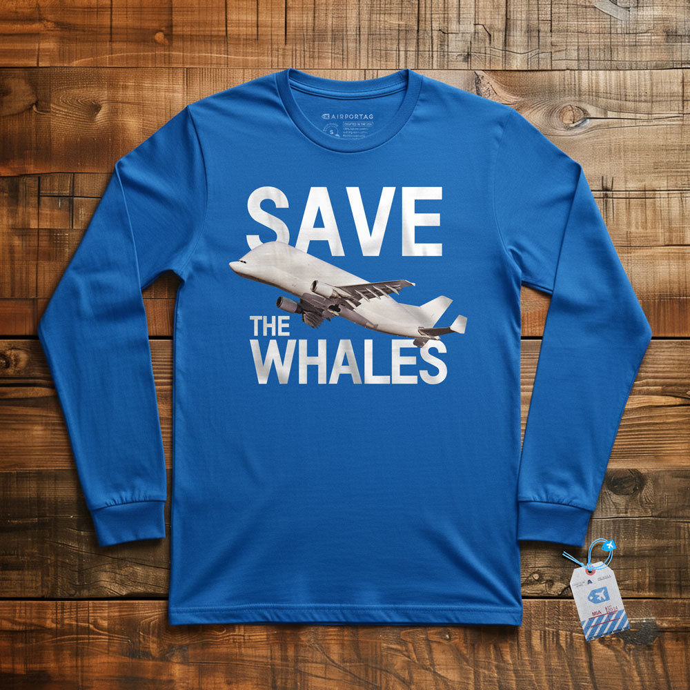 Save The Whales - Long Sleeve T-Shirt