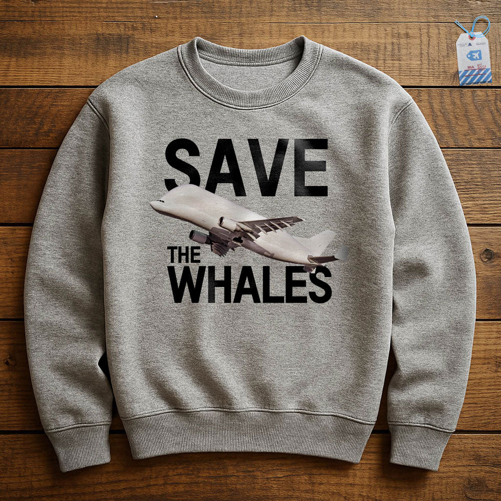 Save The Whales - Sweatshirt