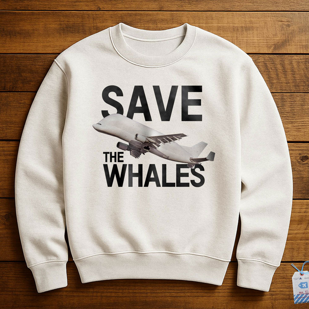 Save The Whales - Sweatshirt
