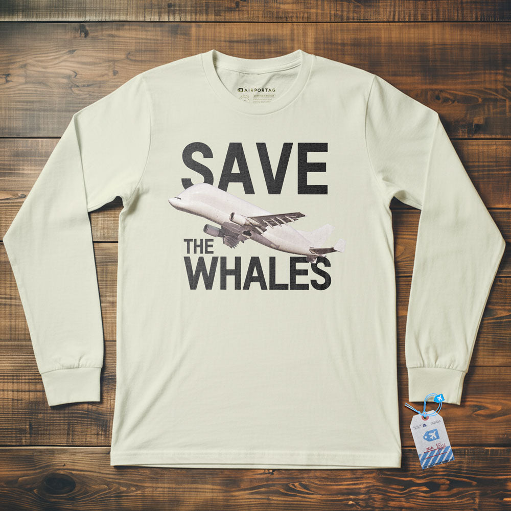 Save The Whales - Long Sleeve T-Shirt