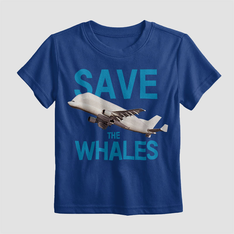 Save The Whales - Kids T-Shirt