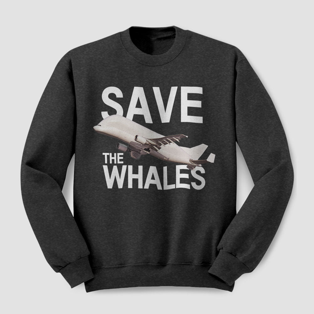 Sauvez les baleines - Sweat-shirt