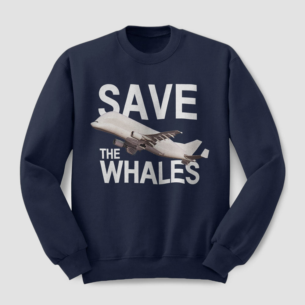 Sauvez les baleines - Sweat-shirt