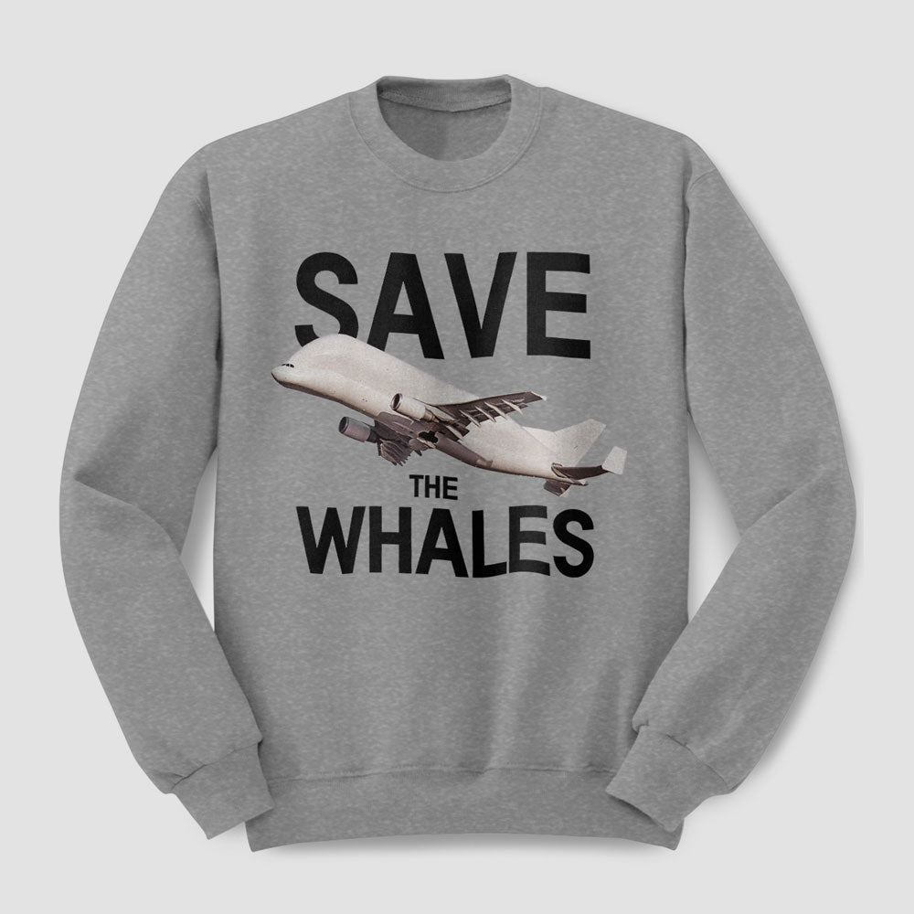 Sauvez les baleines - Sweat-shirt