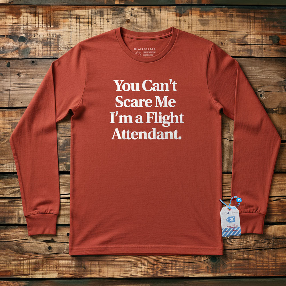 Scare Me Flight Attendant - Long Sleeve T-Shirt
