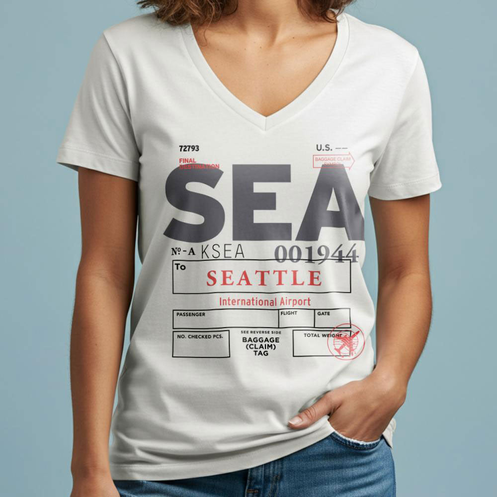 SEA - Women's V-Neck T-Shirt