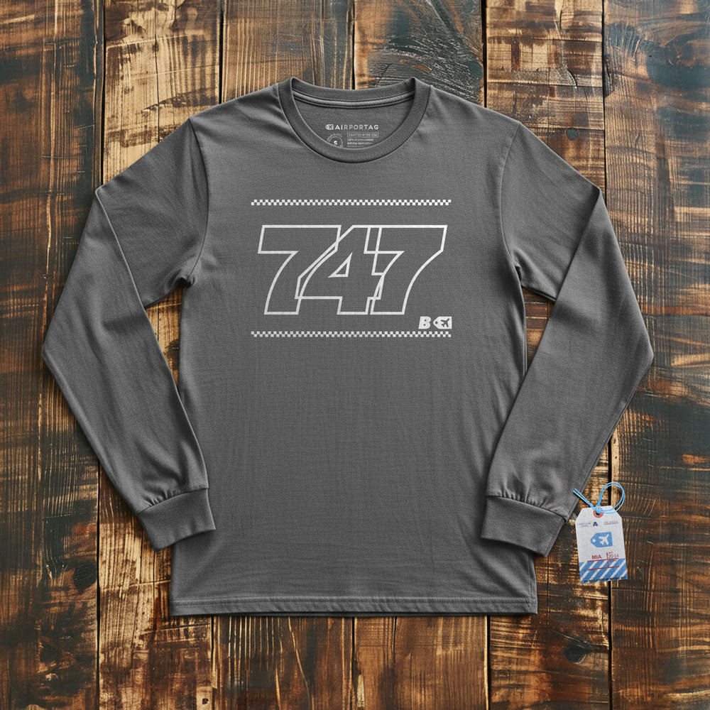 747 - Long Sleeve T-Shirt