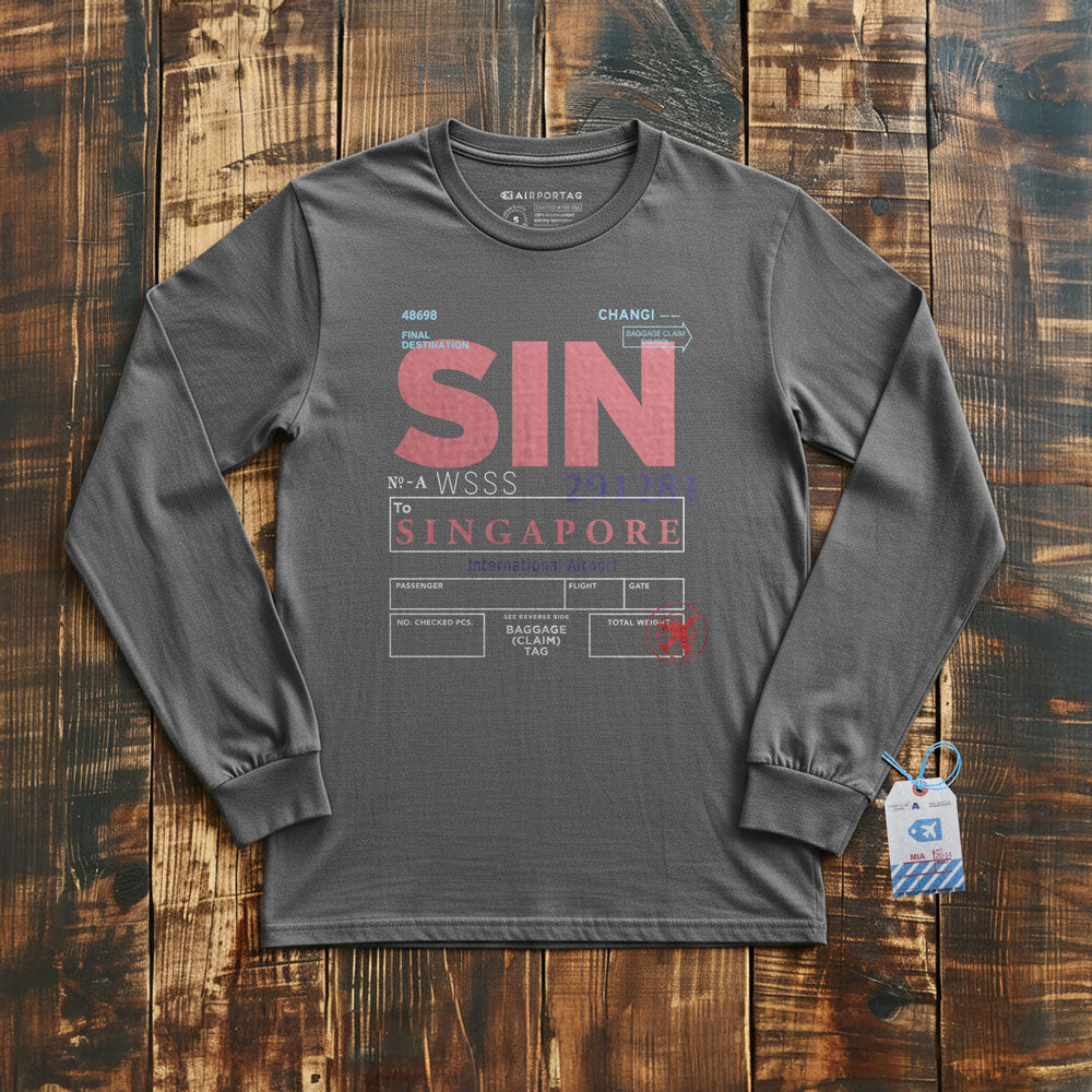 SIN Code - Long Sleeve T-Shirt