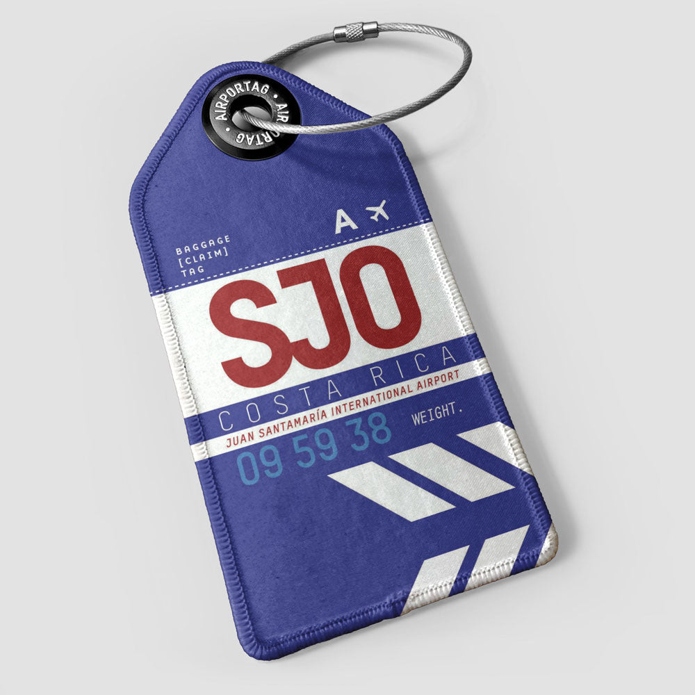 SJO - Étiquette de bagage