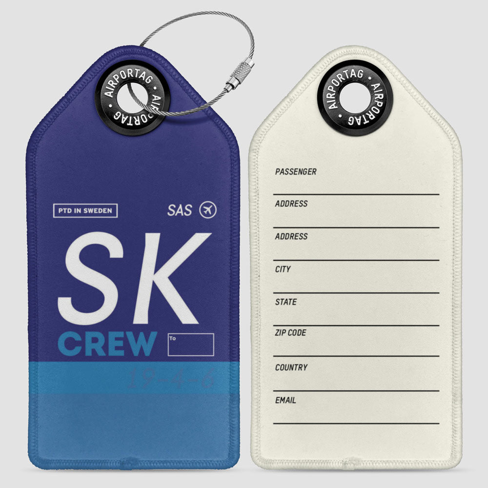 SK - Luggage Tag