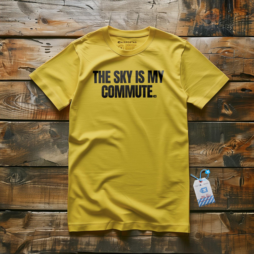 The Sky Is My Commute - T-Shirt
