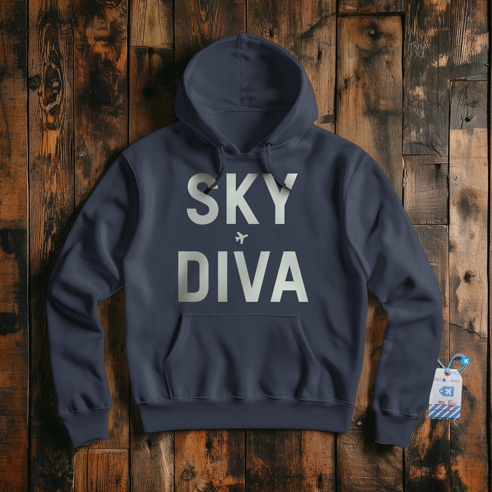 Sky Diva  - Pullover Hoodie