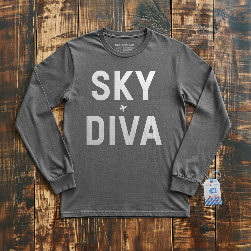 Sky Diva - Long Sleeve T-Shirt