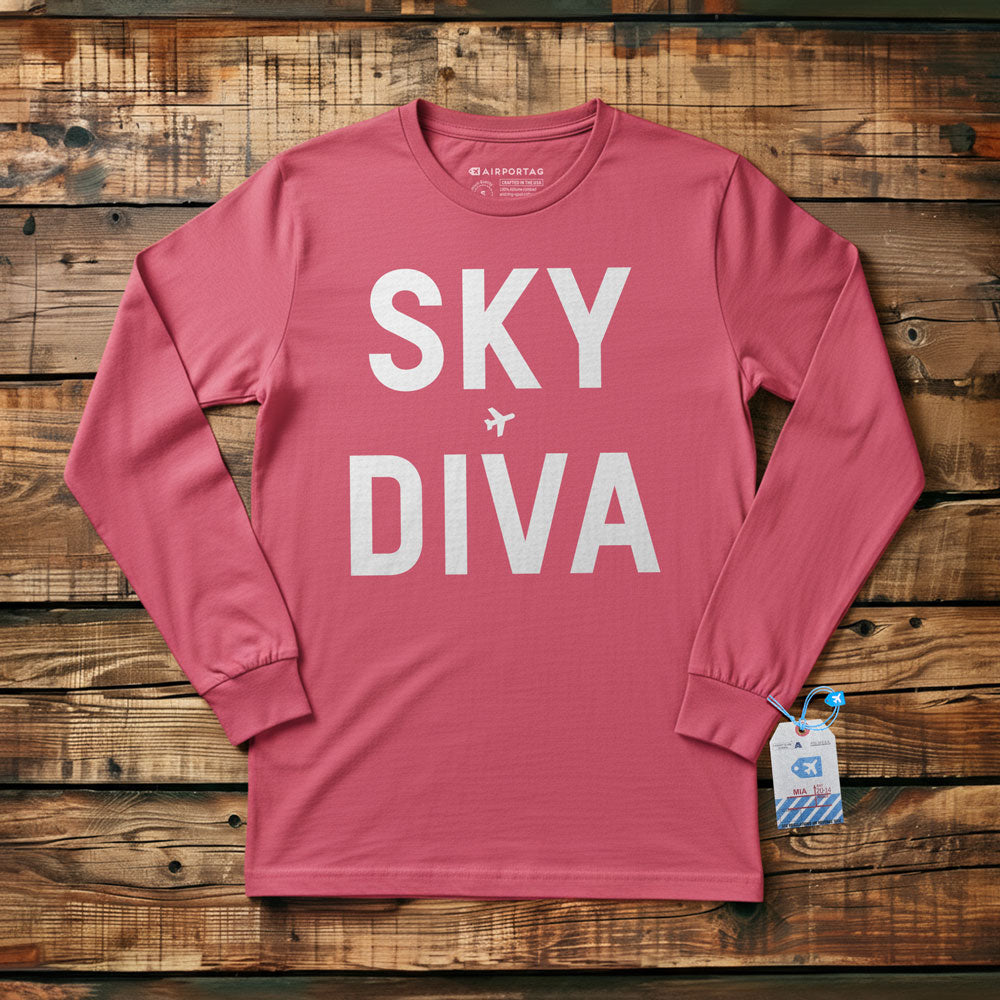 Sky Diva - Long Sleeve T-Shirt