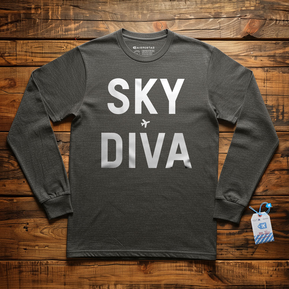 Sky Diva - Long Sleeve T-Shirt