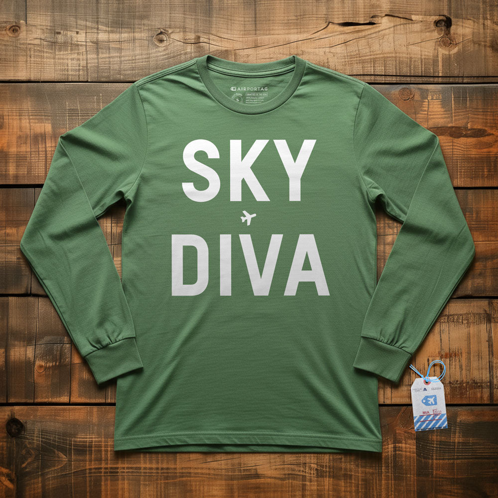 Sky Diva - Long Sleeve T-Shirt