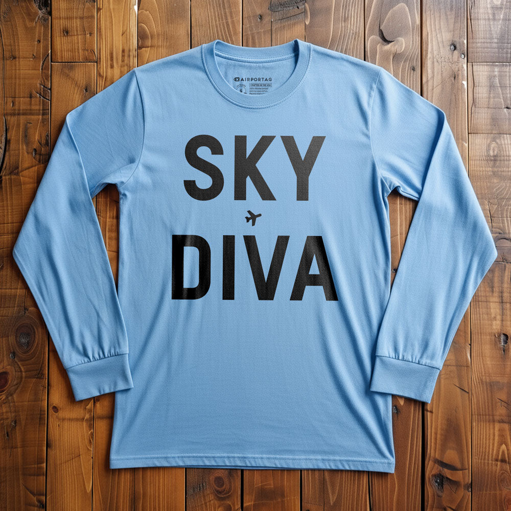 Sky Diva - Long Sleeve T-Shirt