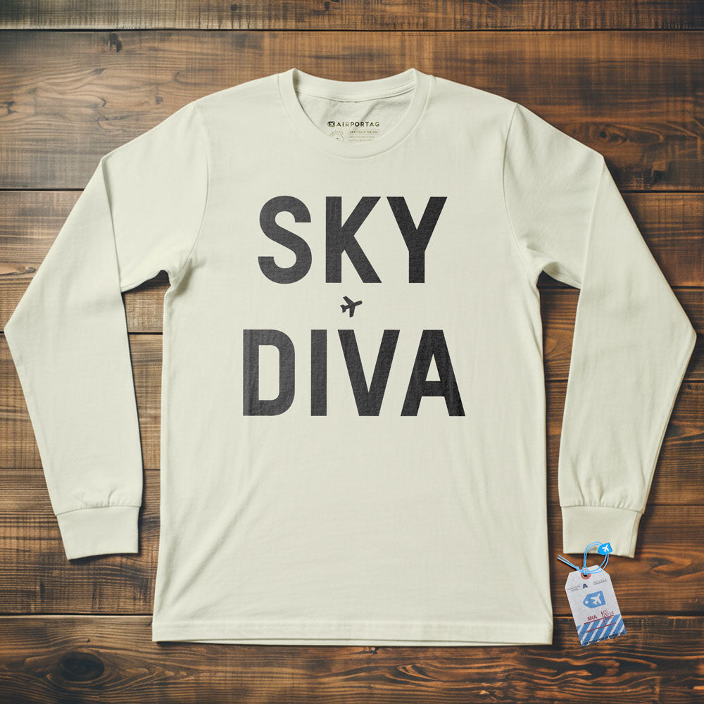 Sky Diva - Long Sleeve T-Shirt