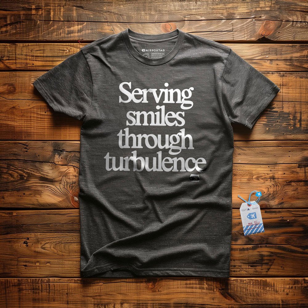 Serving Smiles Through Turbulence - T-Shirt