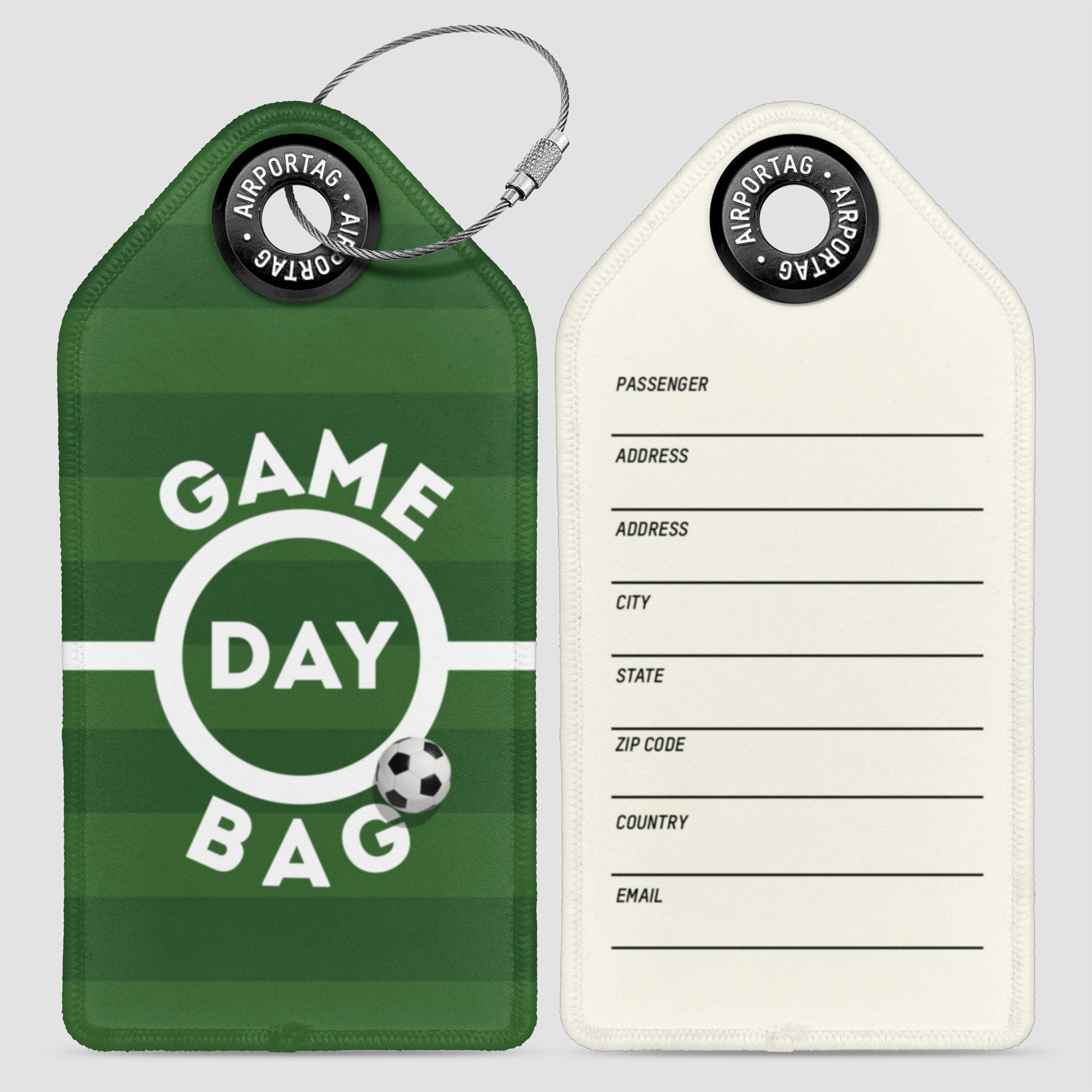 Soccer Game Day Bag - Luggage Tag