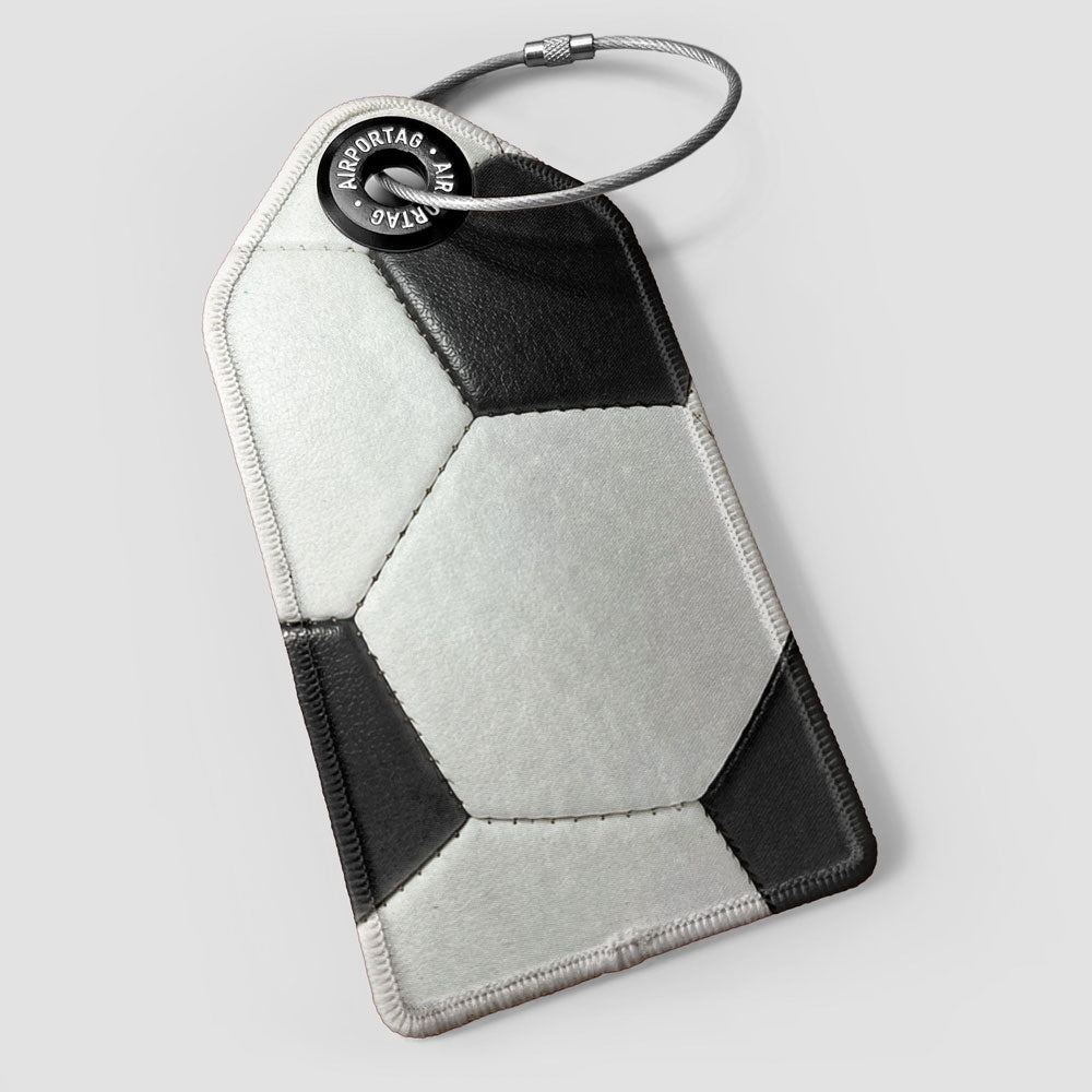 Soccer Ball Texture - Luggage Tag
