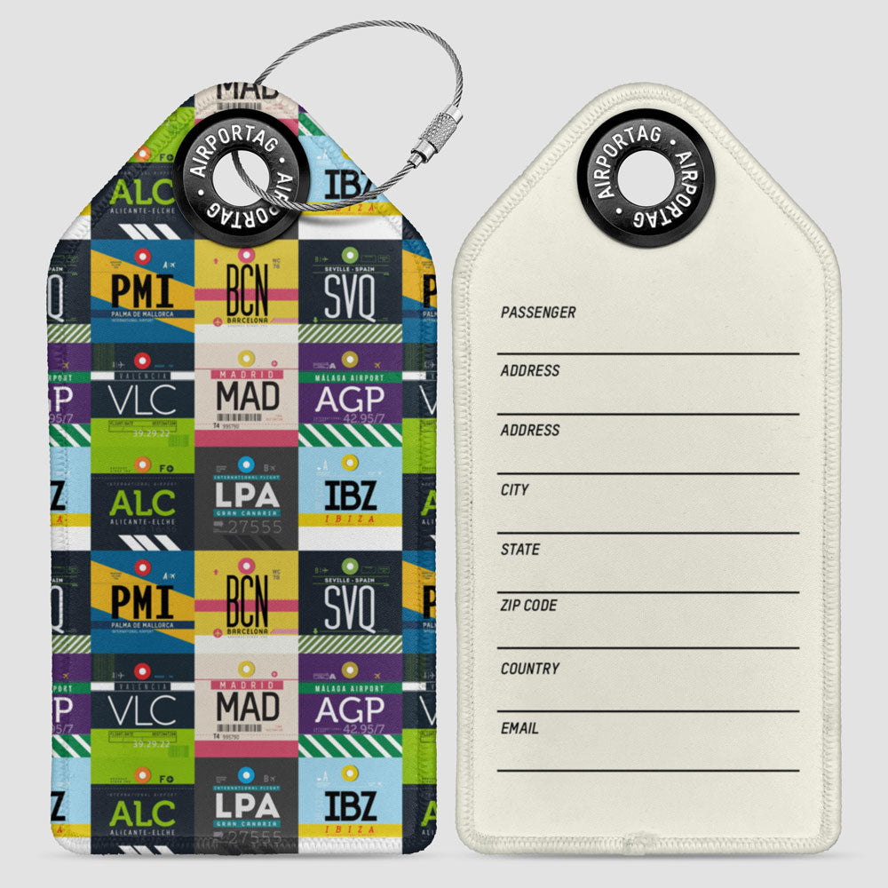 Spanish Airports - Luggage Tag