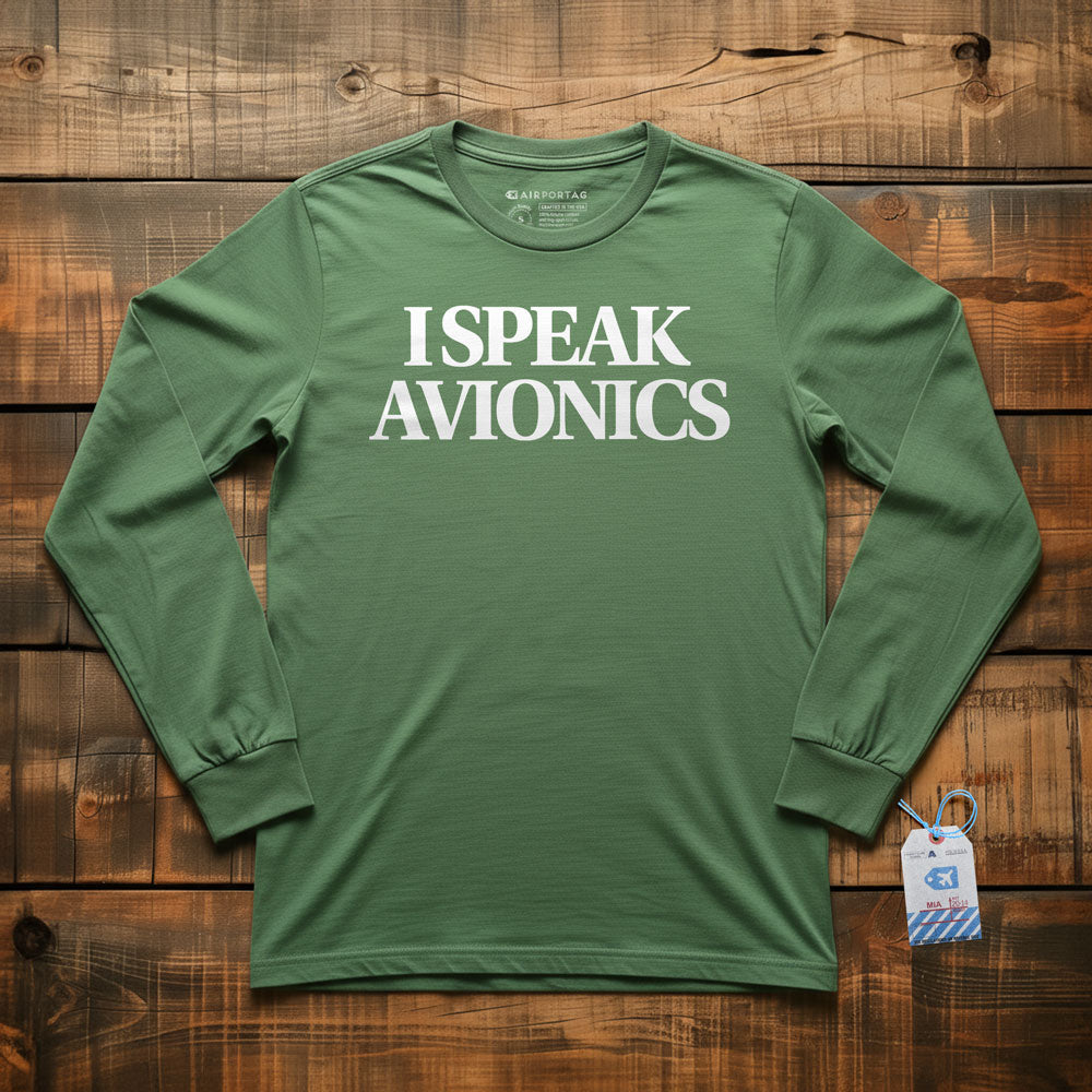 SPEAK-AVIONICS - Long Sleeve T-Shirt