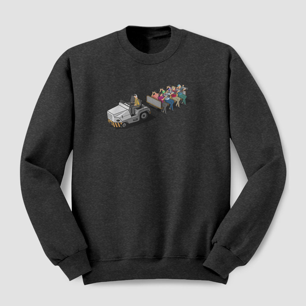 Visite d'observation d'avions - Sweat-shirt