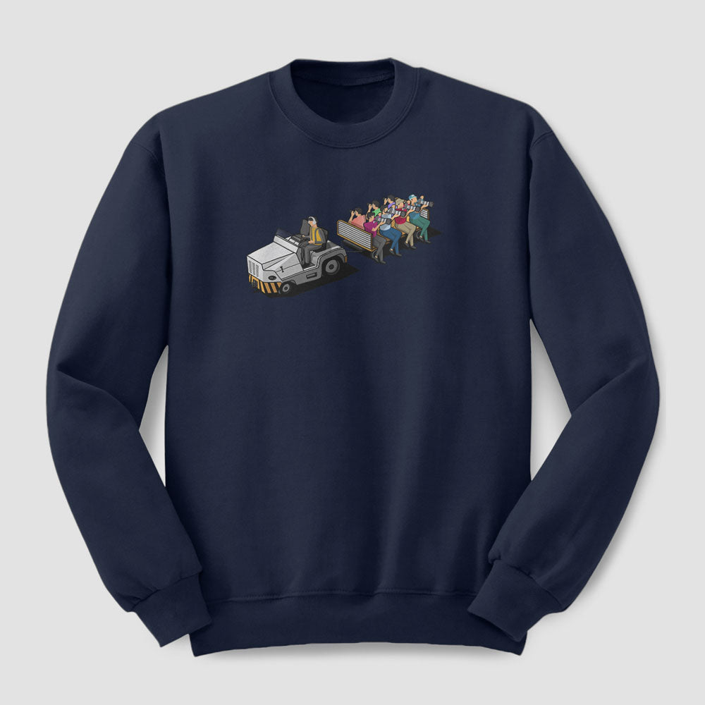 Visite d'observation d'avions - Sweat-shirt