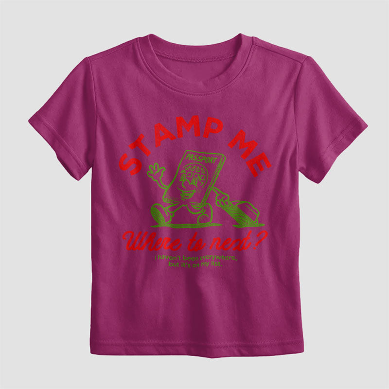 Personnage Stamp Me - T-shirt pour enfants