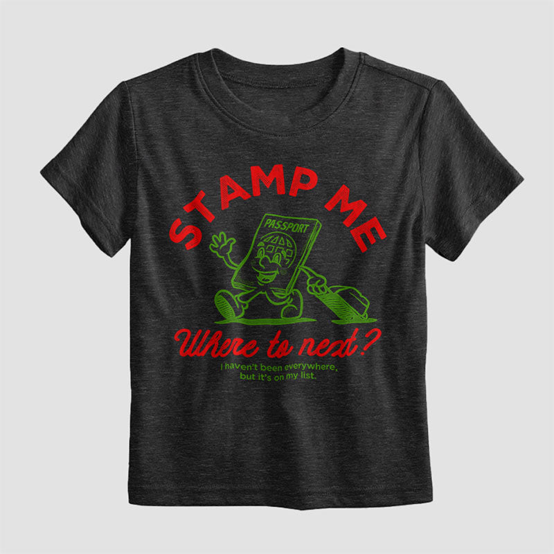 Personnage Stamp Me - T-shirt pour enfants