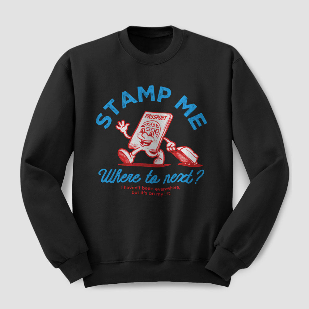 Stamp Me Character - Sweatshirt