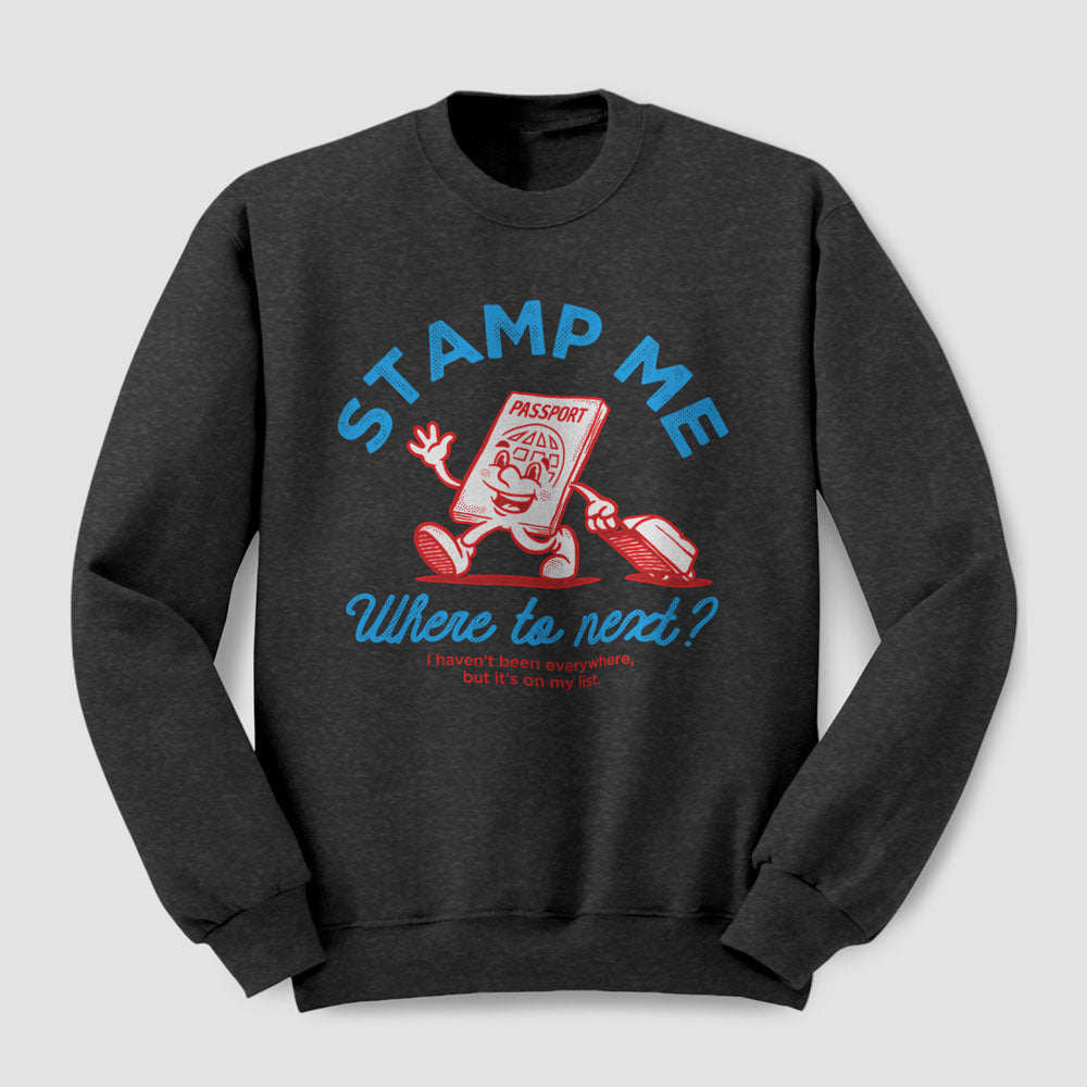 Stamp Me Personnage - Sweat-shirt