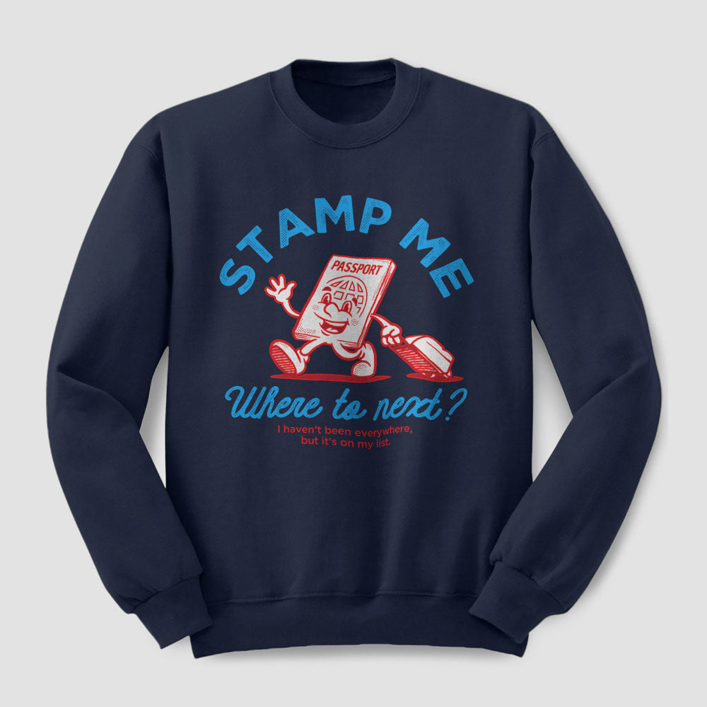 Stamp Me Personnage - Sweat-shirt