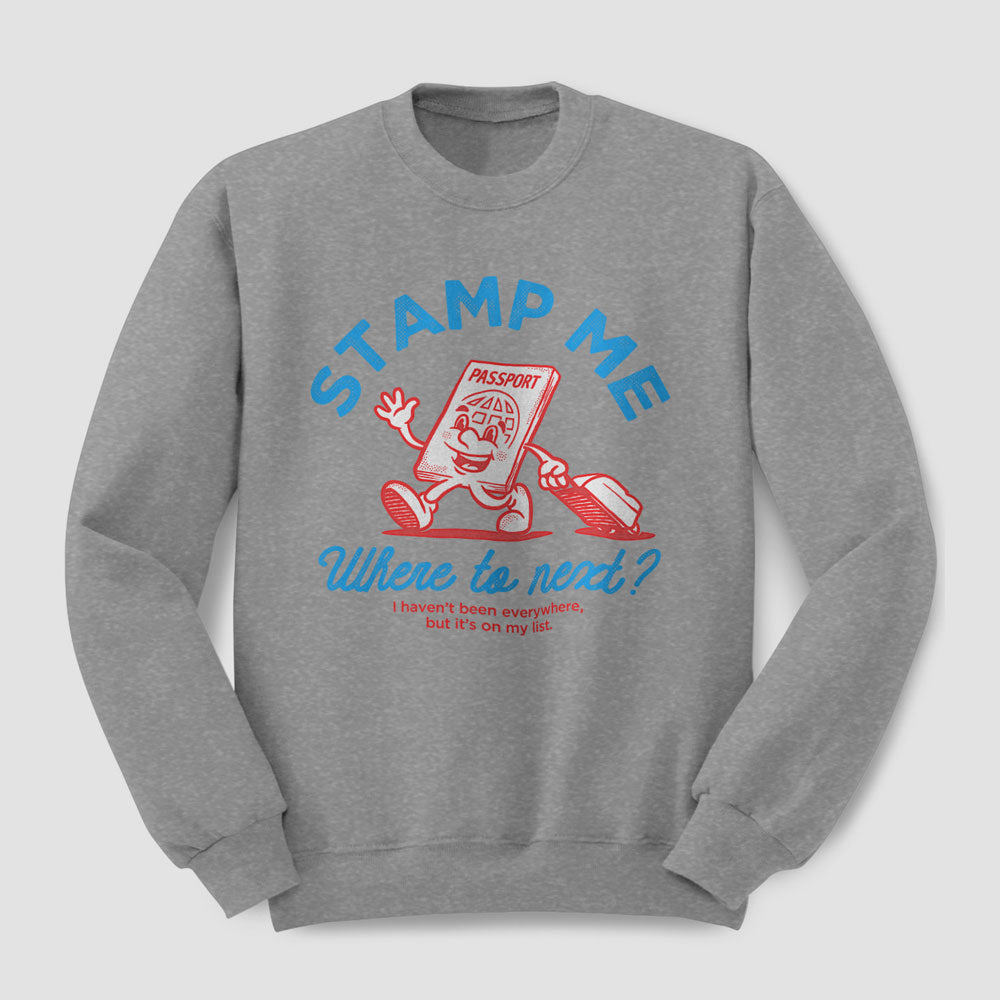 Stamp Me Personnage - Sweat-shirt