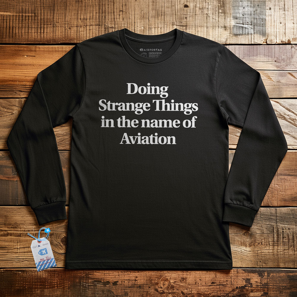 Strange Things Aviation - Long Sleeve T-Shirt