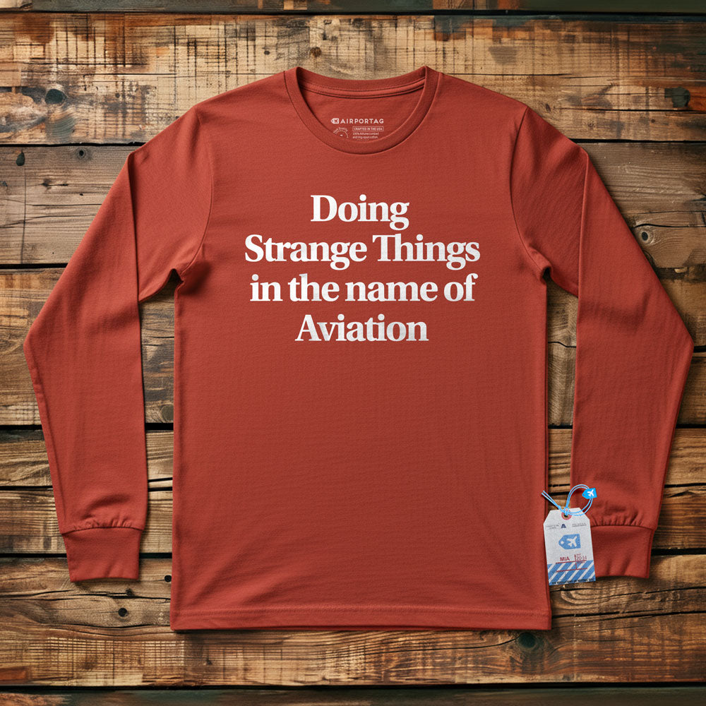 Strange Things Aviation - Long Sleeve T-Shirt
