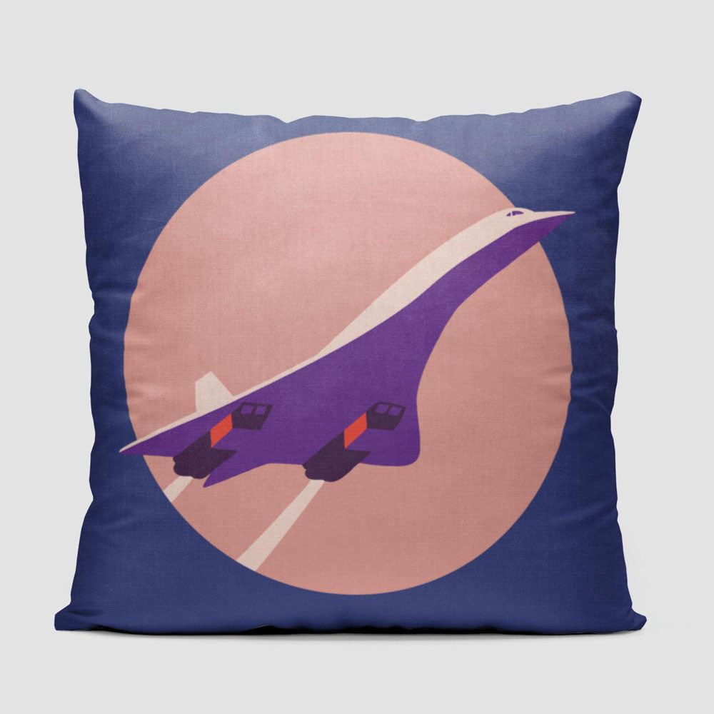 Supersonic Minimalist - Throw Pillow