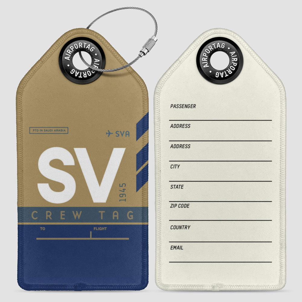 SV - 荷物タグ